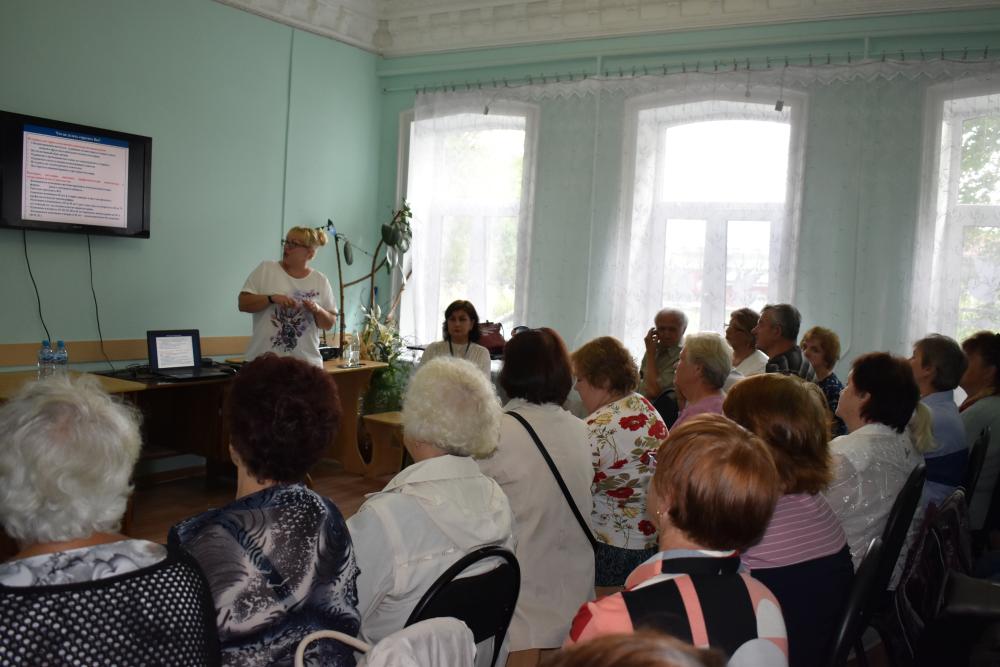 Обучающий семинар для пожилых людей в городе Юрьевце